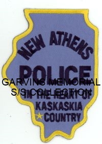 ILLINOIS,NEW ATHENS POLICE 1